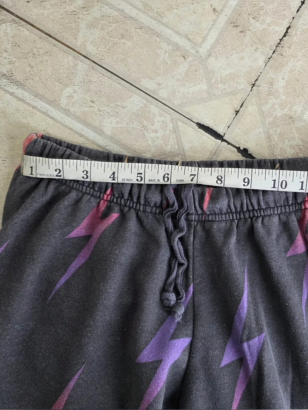 AVIATOR NATION Repeat Lightening Bolt Sweatpants Rainbow - Picture 6 of 8